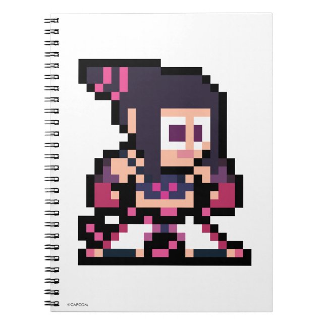 8-Bit Juri Notebook (Front)