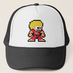 8-Bit Ken Trucker Hat