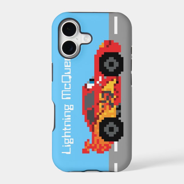 8-Bit Lightning McQueen (Back)