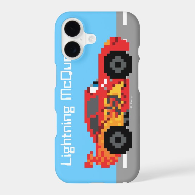 8-Bit Lightning McQueen (Back)