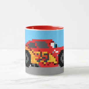 8-Bit Lightning McQueen Mug