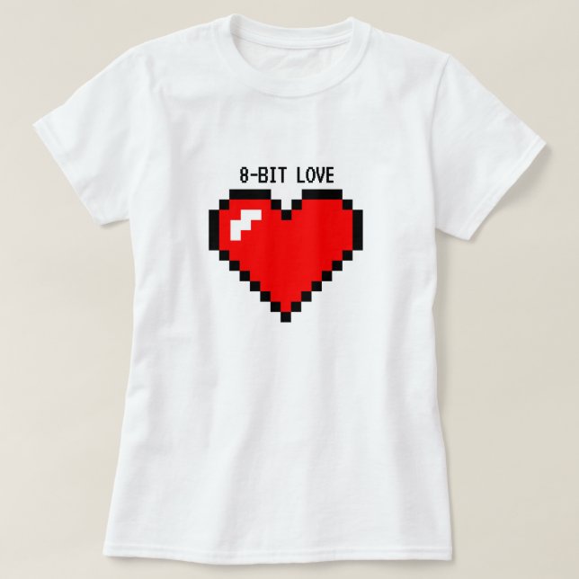8-Bit Love | T-shirt (Design Front)