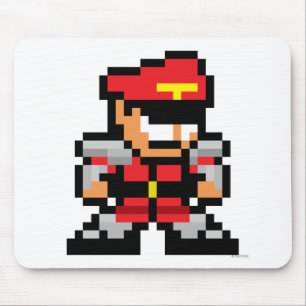 8-Bit M. Bison Mouse Pad