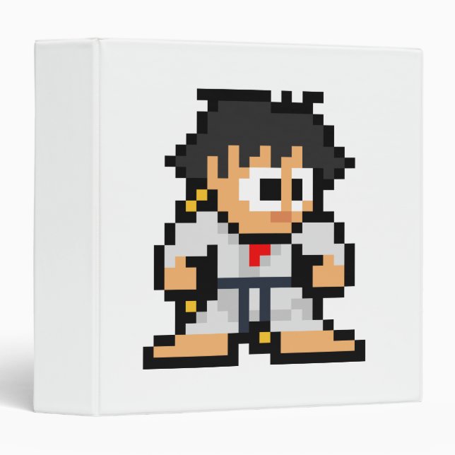 8-Bit Makoto Binder (Front/Spine)