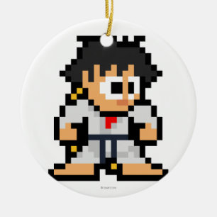8-Bit Makoto Ceramic Ornament