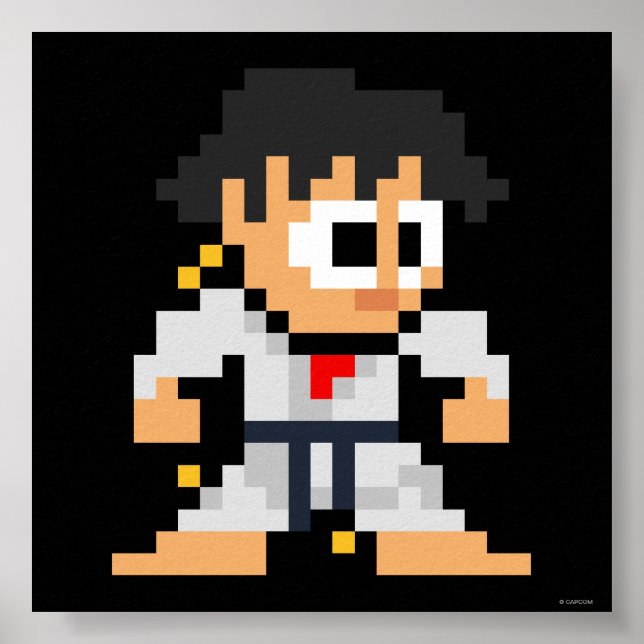 8-Bit Makoto Poster (Front)