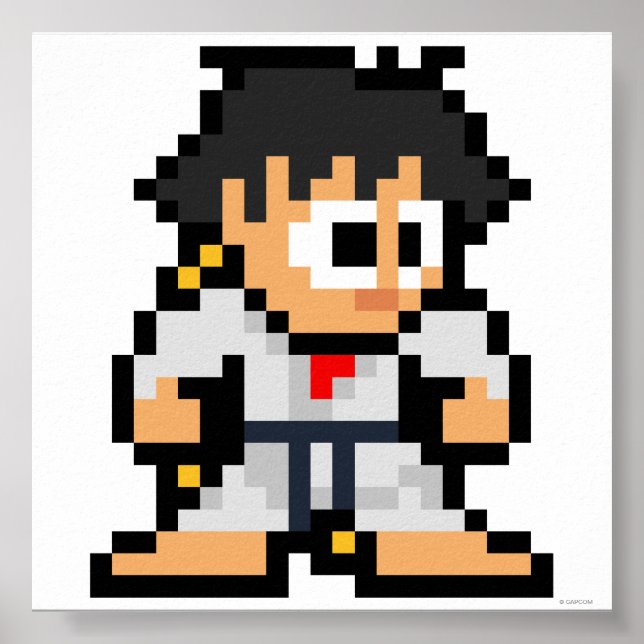 8-Bit Makoto Poster (Front)