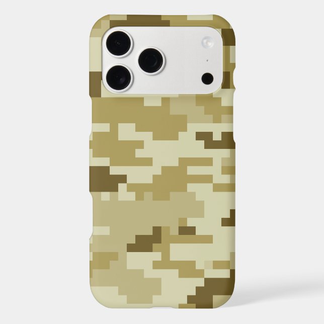 8 Bit Pixel Digital Desert Camouflage / Camo (Back)