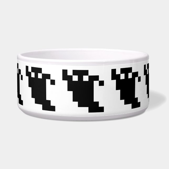 8 Bit Pixel Ghost Shadow (Front)