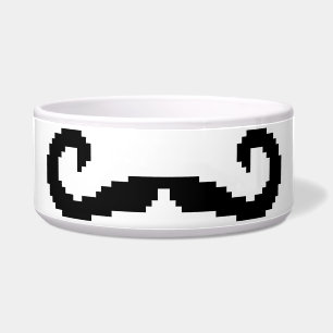 8 Bit Pixel Handlebar Moustache