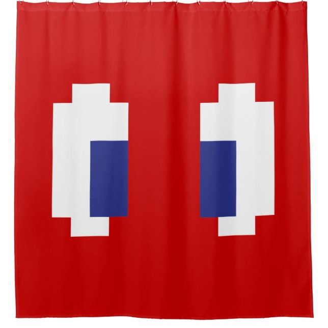 8 Bit Pixel Manga Eyes (Front)