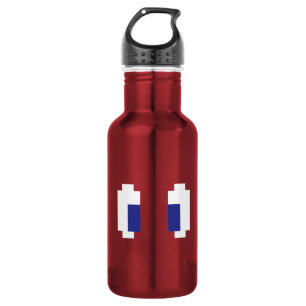 8 Bit Pixel Manga Eyes 532 Ml Water Bottle