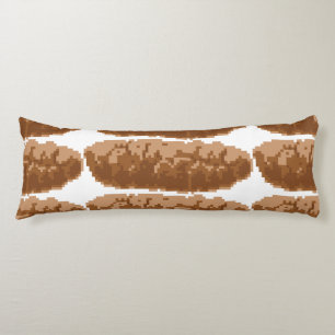 8 Bit Pixel Poop Body Pillow