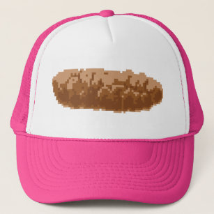 8 Bit Pixel Poop Trucker Hat