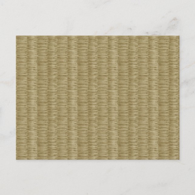 8 Bit Pixel Tatami Mat 畳 Postcard (Front)