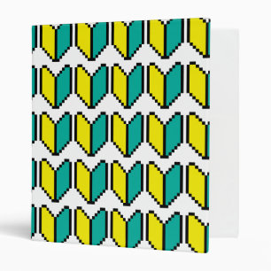 8 Bit Pixel Wakaba / Shoshinsha Mark Binder