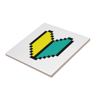 8 Bit Pixel Wakaba / Shoshinsha Mark Tile