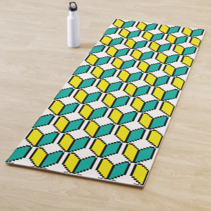 8 Bit Pixel Wakaba / Shoshinsha Mark Yoga Mat