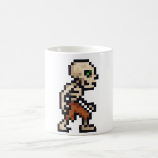 8-bit Retro Skeleton Coffee Mug