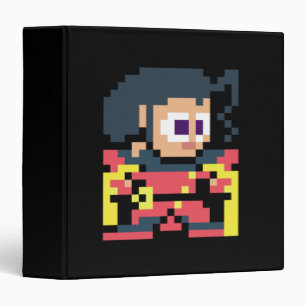 8-Bit Rose Binder