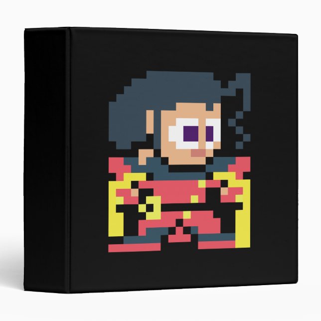 8-Bit Rose Binder (Front/Spine)