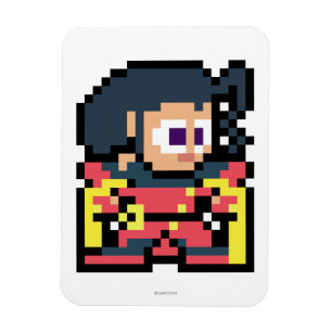 8-Bit Rose Magnet