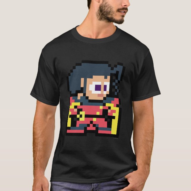 8-Bit Rose T-Shirt (Front)