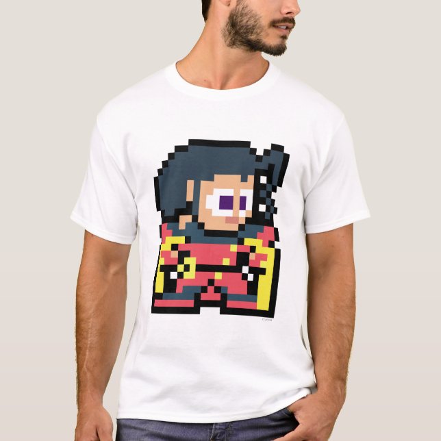 8-Bit Rose T-Shirt (Front)
