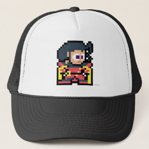 8-Bit Rose Trucker Hat