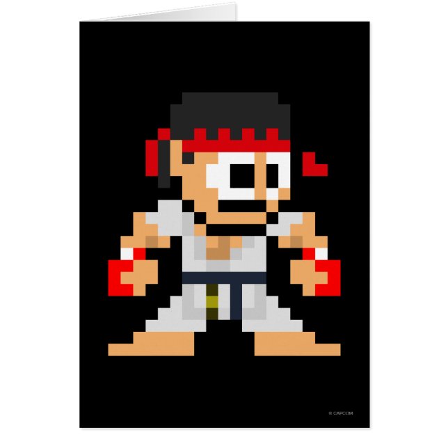 8-Bit Ryu (Front)