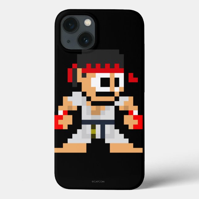 8-Bit Ryu Case-Mate iPhone Case (Back)