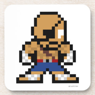 8-Bit Sagat Coaster