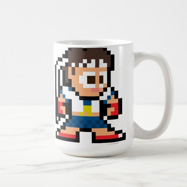 8-Bit Sakura Coffee Mug (Right)