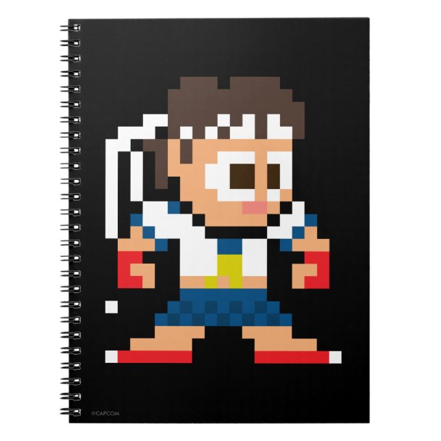 8-Bit Sakura Notebook (Front)
