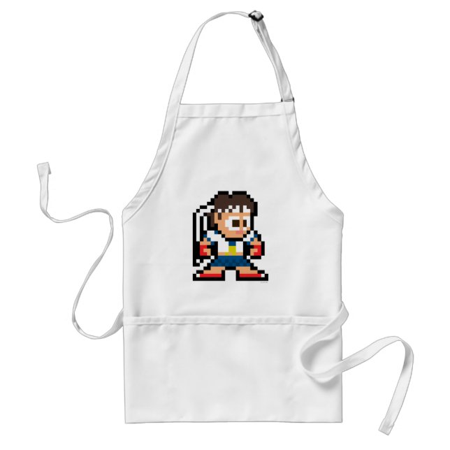 8-Bit Sakura Standard Apron (Front)
