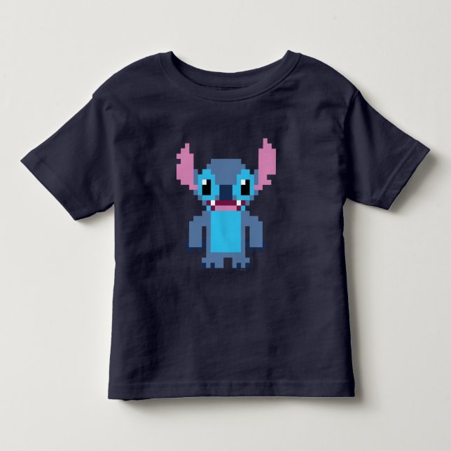 8-Bit Stitch Toddler T-shirt (Front)