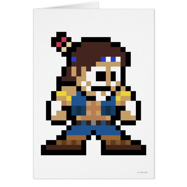 8-Bit T. Hawk (Front)