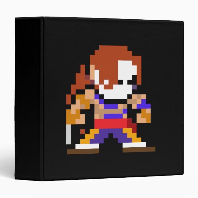 8-Bit Vega Binder (Front/Spine)