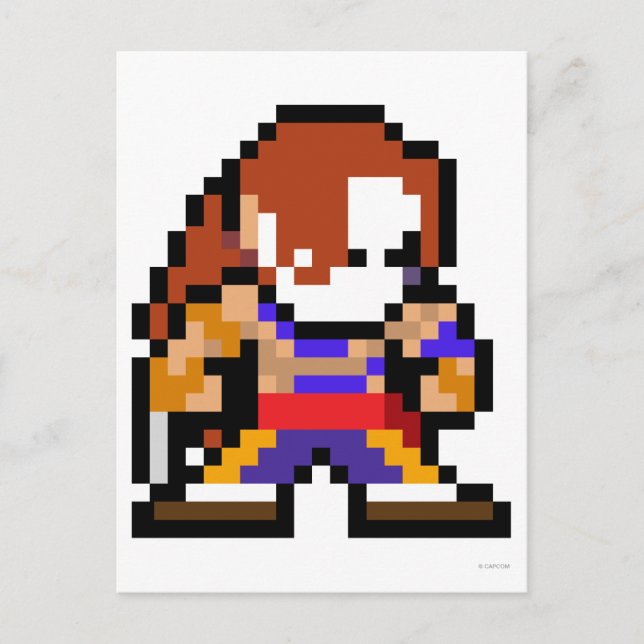 8-Bit Vega Postcard (Front)