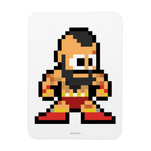 8-Bit Zangief Magnet