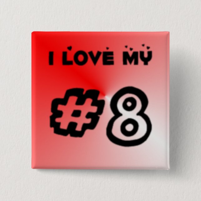 #8 Button Square (Front)