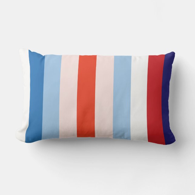 8 Colour Combination Lumbar Pillow (Front)