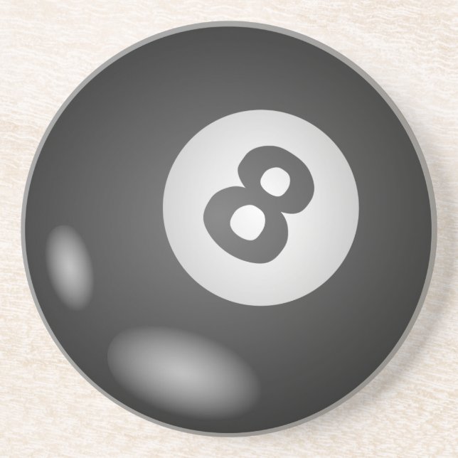8 dessous de verre de boule (Devant)