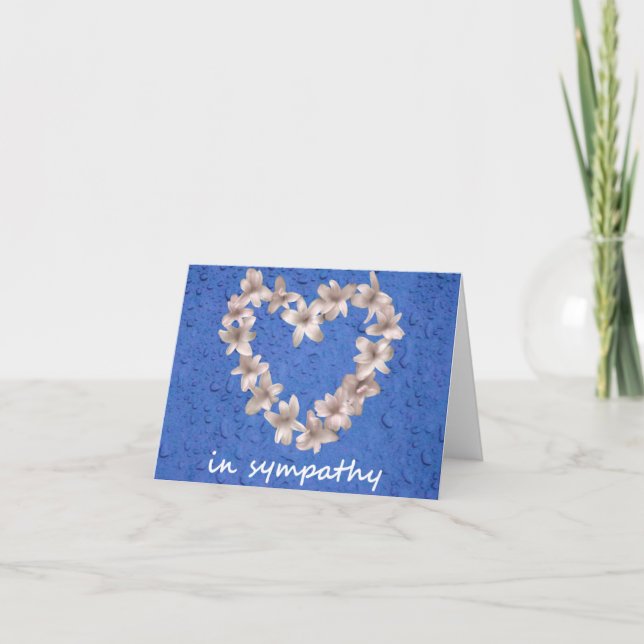 8 in sympathy card (Front)