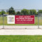 8' Large Custom Vinyl Banner Outdoor or Indoor