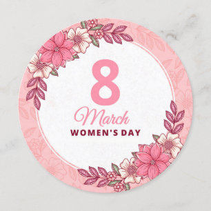 8 March - Women's Day Invitation