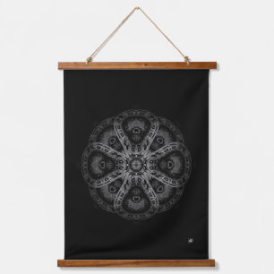 8 mouths alien nest - pattern hanging tapestry