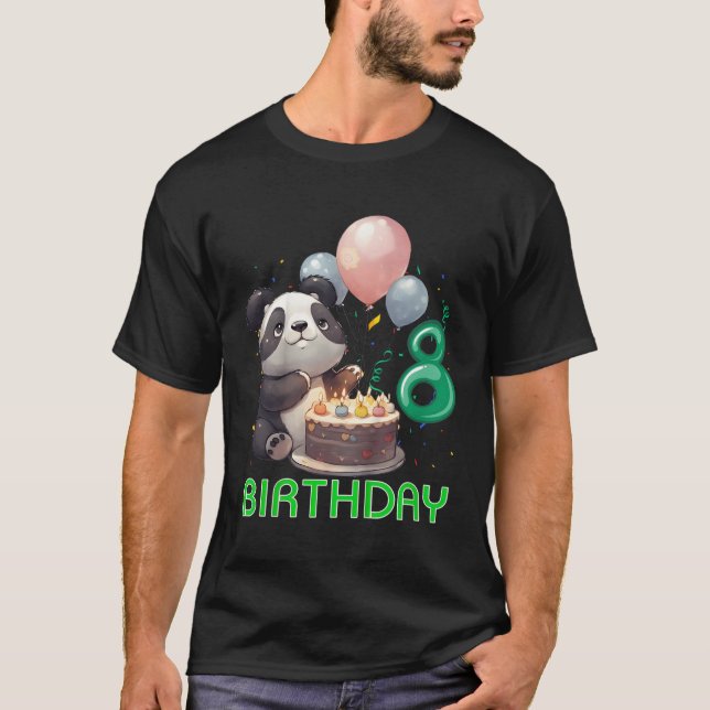 8 Panda 8Th Panda T-Shirt (Front)