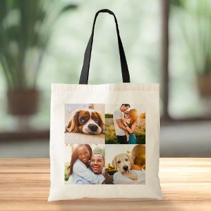 8 Photo Double Sided Template Shop Carry Bag