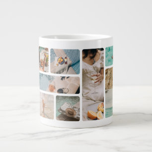 8 Photo Grid Mug Personalized Picture Mug Gift